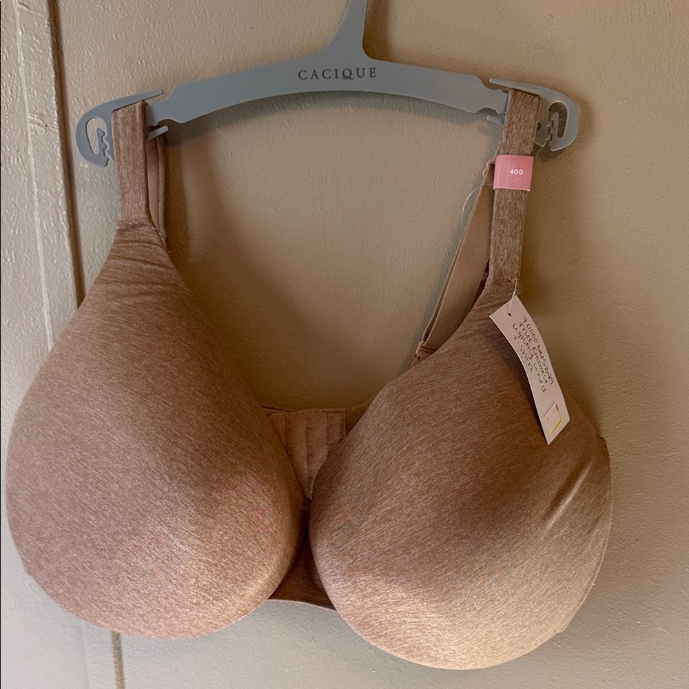 Cacique Tan Full-Coverage Bra